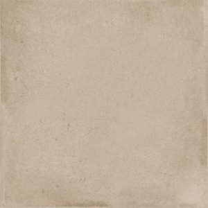 Gloss beige ceramic tile with movement.
