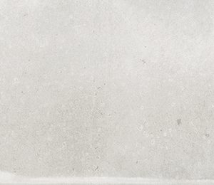 Gloss geometric pattern ceramic tile in 65x200mm format. White background with circular motif and a flower in yellow, nude and burgundy.