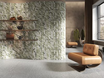 50×400mm white body marble effect ceramic tiles that create elegant and three-dimensional drapes that envelop the walls in a timeless stage of pure elegance. 3D tiles, Marble effect